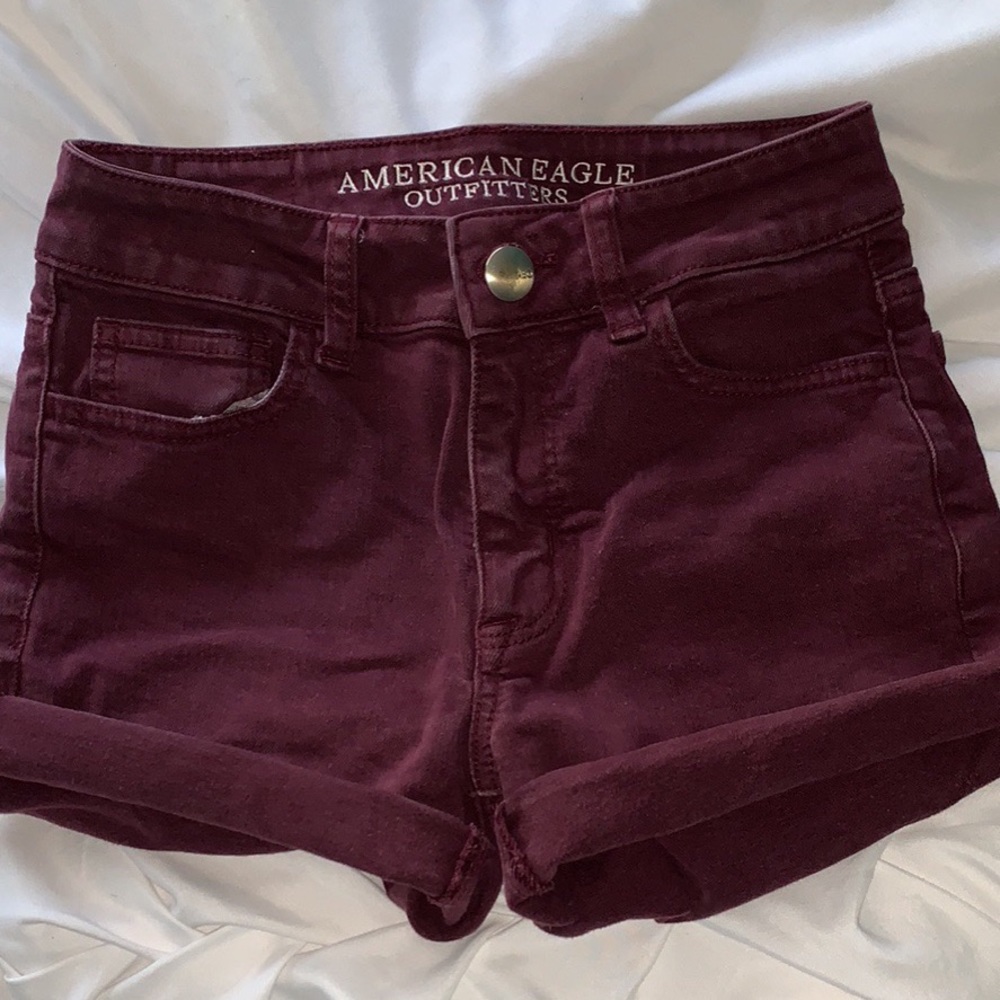 American eagle jean shorts